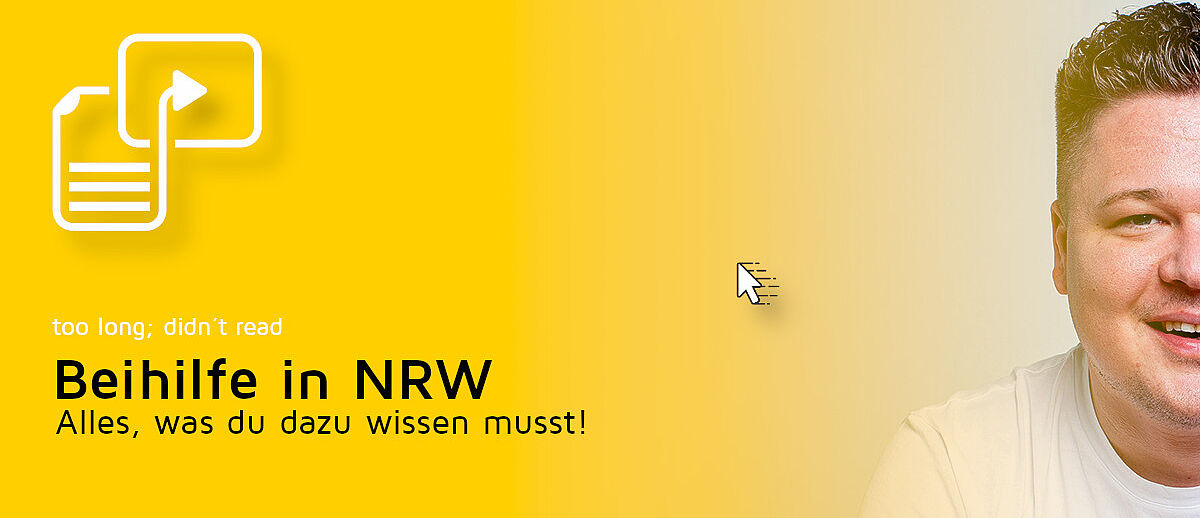 Was du zur Beihilfe in NRW wissen musst | tl;dr-Videoclip | OPTINVEST Beamte