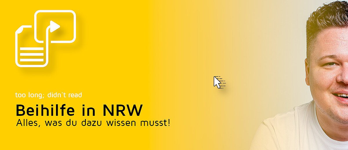 Was du zur Beihilfe in NRW wissen musst | tl;dr-Videoclip | OPTINVEST Beamte