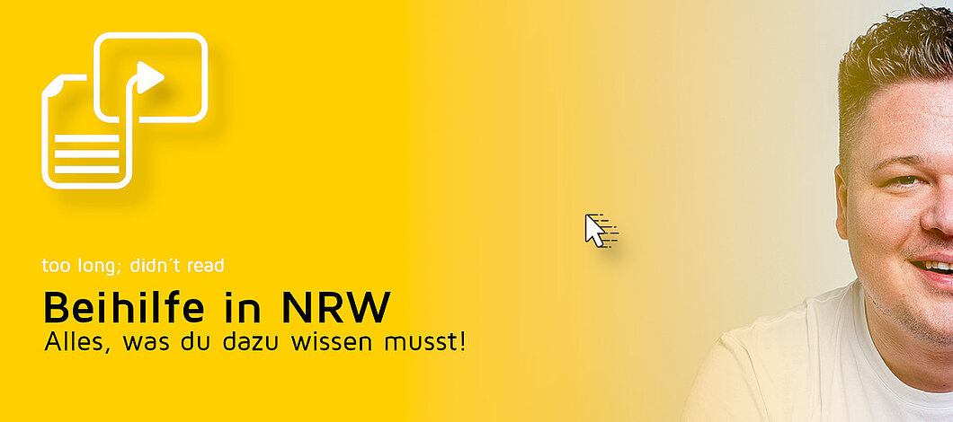 Was du zur Beihilfe in NRW wissen musst | tl;dr-Videoclip | OPTINVEST Beamte